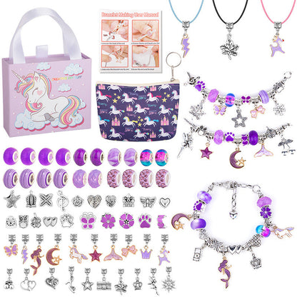🎅Early Christmas Sale 49% OFF 🎁 Girls Charm Bracelet Making Kit