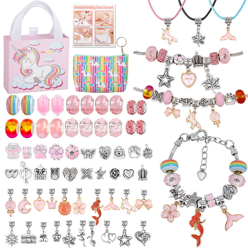 🎅Early Christmas Sale 49% OFF 🎁 Girls Charm Bracelet Making Kit