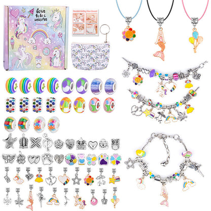 🎅Early Christmas Sale 49% OFF 🎁 Girls Charm Bracelet Making Kit